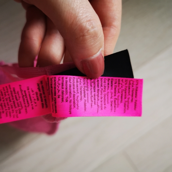 NWOT La Senza Pink Lace Bra (32B) - Picture 4 of 4